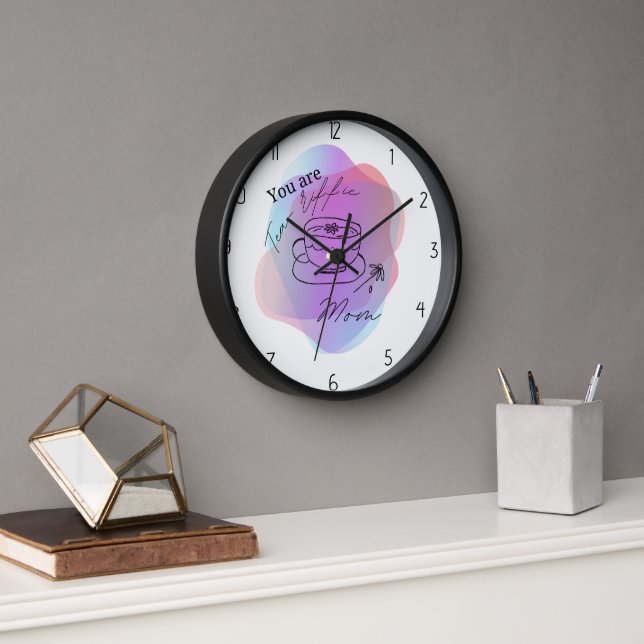 Reloj Eres una mamá fantástica (Oficina)