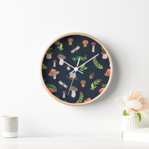 Reloj Eric Carle   Patrón de fallos y hongos