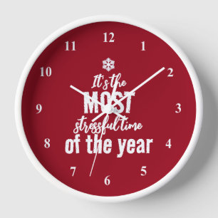 Reloj Es El Momento Más Estresante Del Año