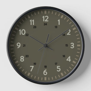 Reloj escolar de 24 horas