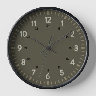 Reloj escolar de 24 horas