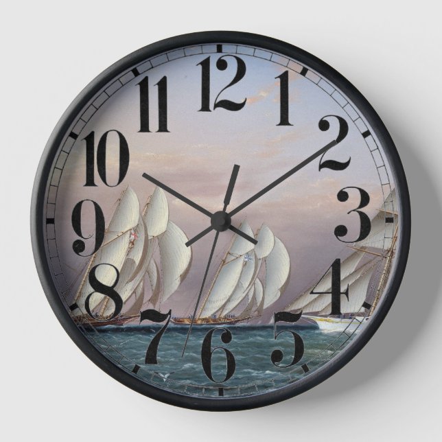 Reloj Escolares de Dreadnought y Columbia 1870 (Anverso)