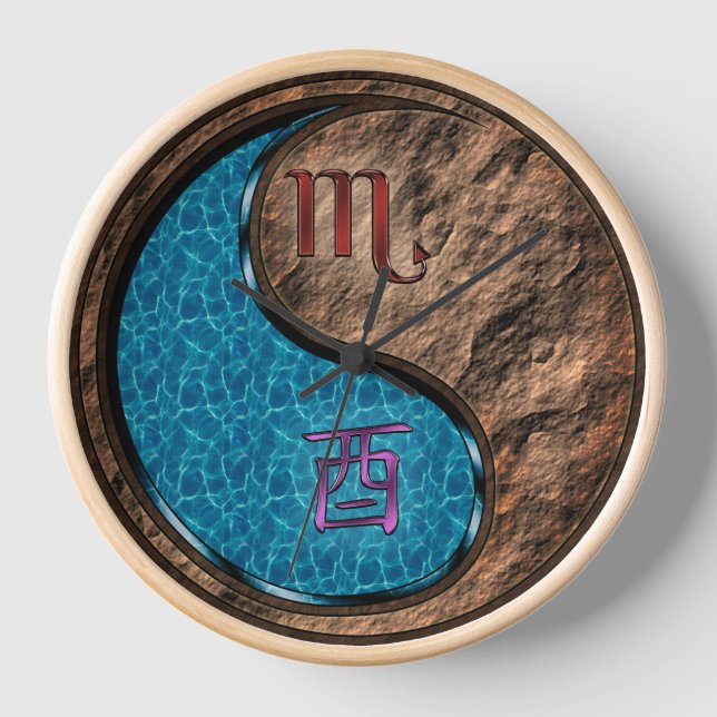 Reloj Escorpio & Gallo de Tierra (Anverso)