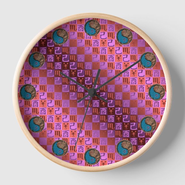 Reloj Escorpio & Gallo de Tierra (Anverso)