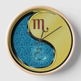 Reloj Escorpio & Serpiente de Metal