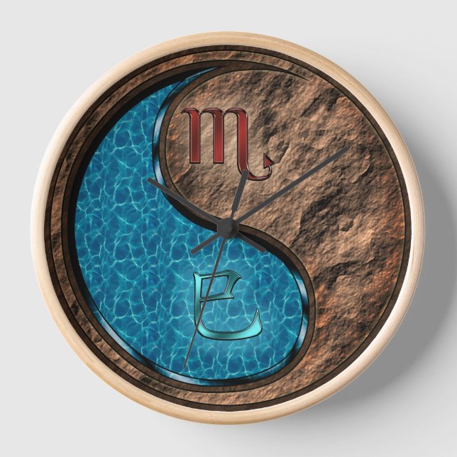 Reloj Escorpio & Serpiente de Tierra (Anverso)