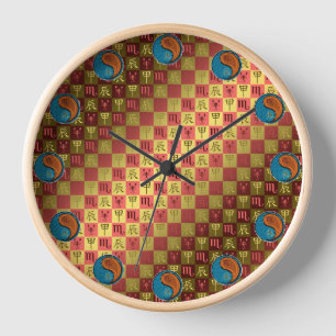 Reloj Escorpio y Dragón de Madera