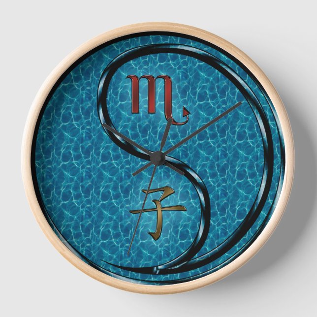 Reloj Escorpio y Rata de Agua (Anverso)