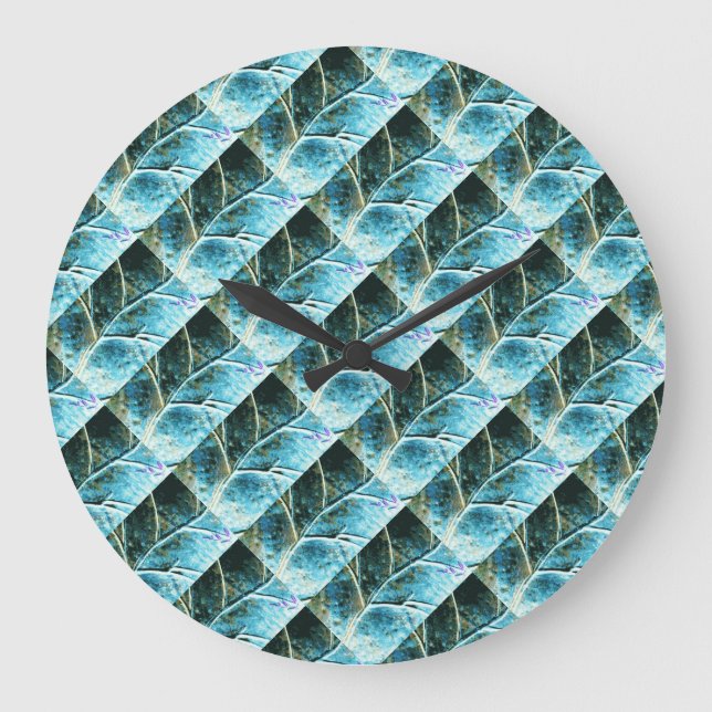 reloj esculpido de salida metalizado (Anverso)