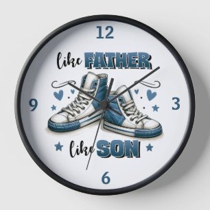 Reloj Espinadores azules como padre, como hijo