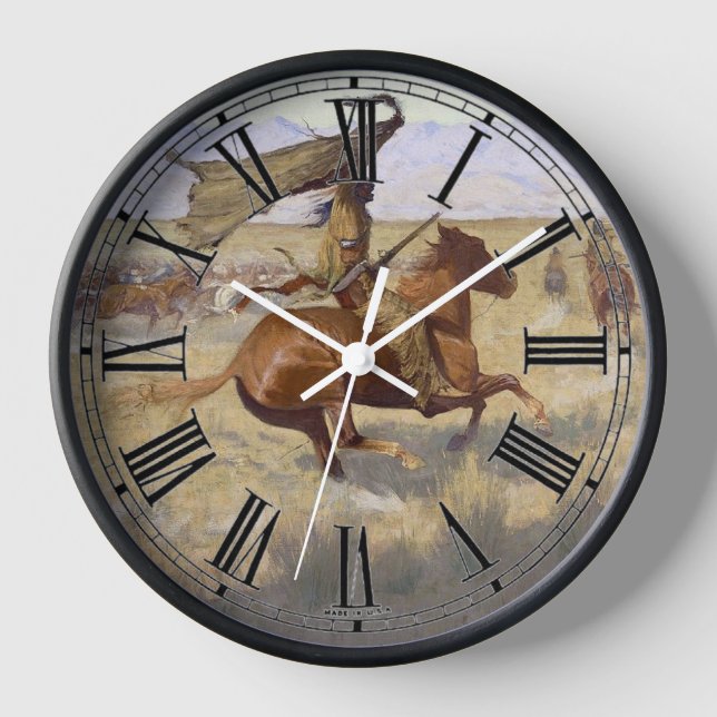 Reloj Estampida en Estados Unidos (Anverso)