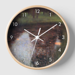 Reloj Estanques tranquilos en los terrenos del castillo