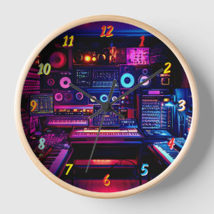 Reloj Estudio de Música