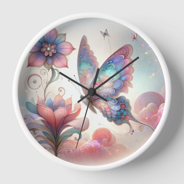 Reloj etéreo de mariposa (Anverso)