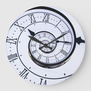 Reloj Eterno, Gran Reloj Romano de Espiral Blanca