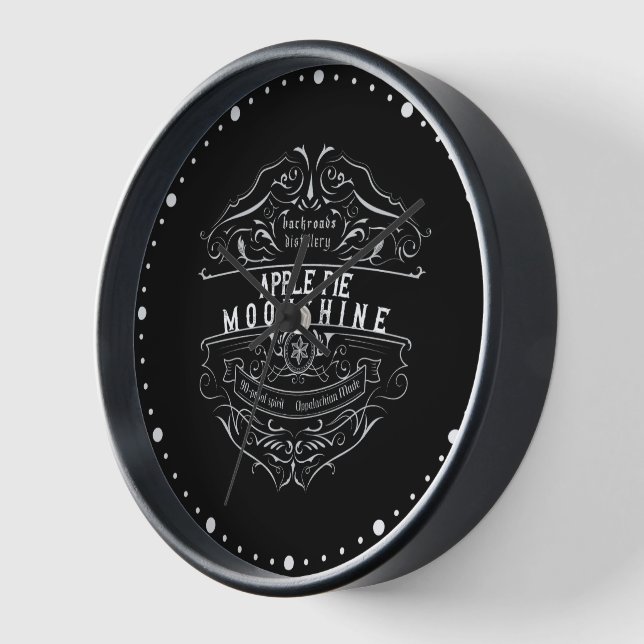 Reloj Etiqueta Appalachia Moonshine (Ángulo)