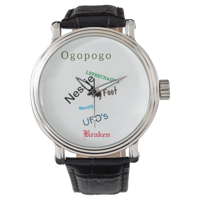 Reloj eWatch de leyendas (Anverso)