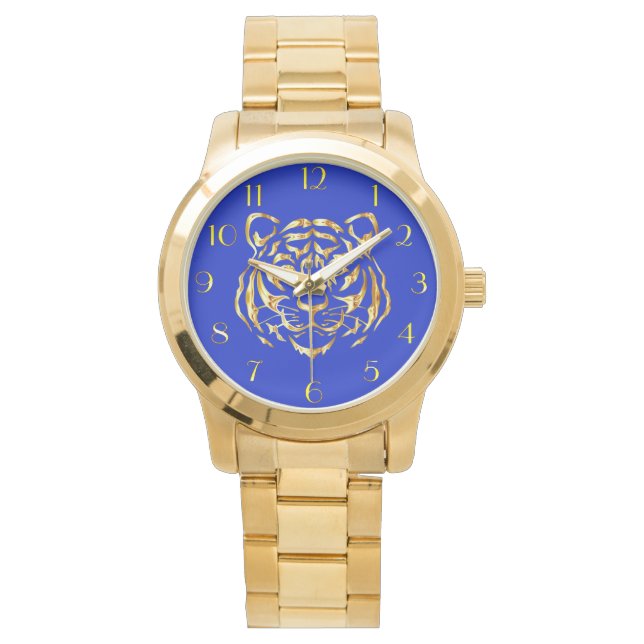 Reloj eWatch del tigre de oro (Anverso)