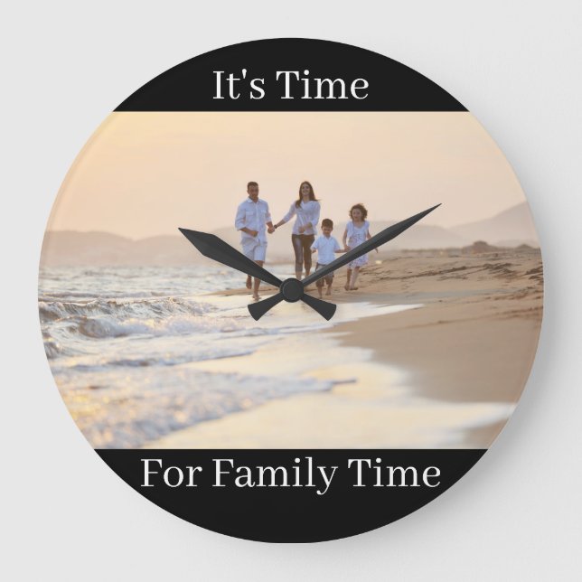 Reloj familiar personalizado (Anverso)