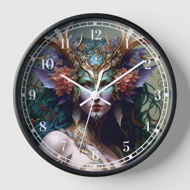 Reloj Fantasía artística de la diosa de Woodland (Anverso)
