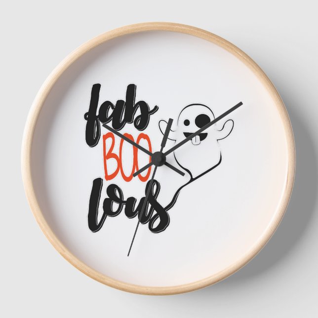 Reloj Fantasma de Halloween (Anverso)