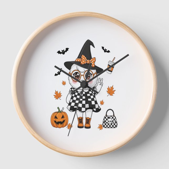 Reloj Fantasma de Halloween (Anverso)