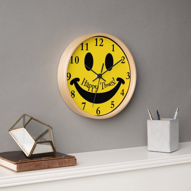 Reloj ¡Fantástico Happy Times Wall Clock! (Oficina)