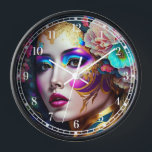 Reloj Fantasy Glam Woman Pop Art<br><div class="desc">Fantasías de arte de The Lunarium.</div>