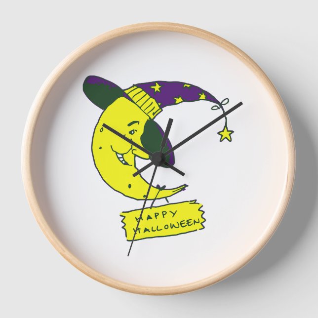 Reloj Feliz Halloween (Anverso)