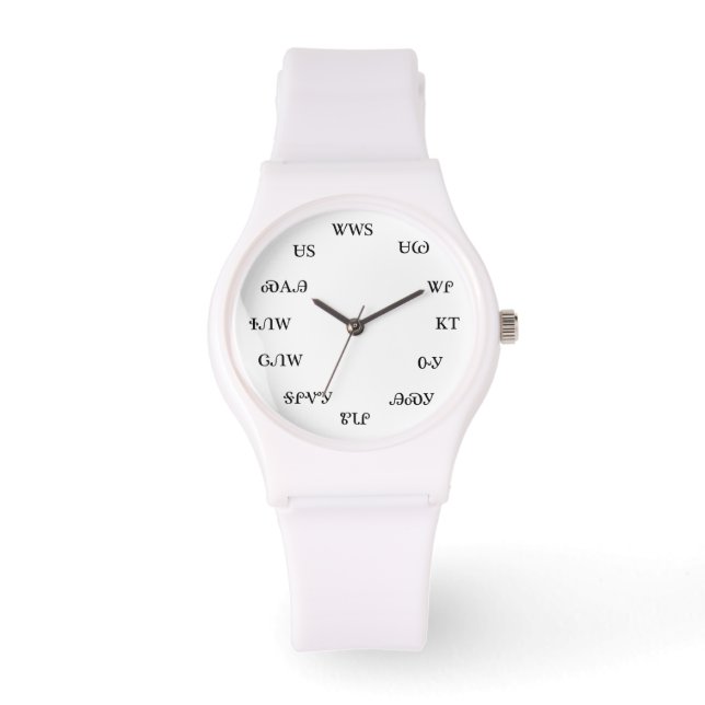 Reloj femenino de Cherokee (Anverso)