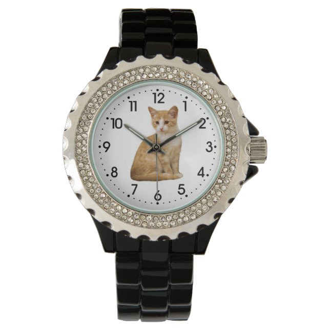 Reloj femenino - Gato (Anverso)