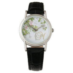 Reloj femenino personalizado de árbol de dogwood