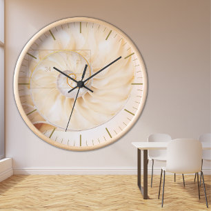 Reloj Fibonacci Golden Ration Sagrado Geometría Art