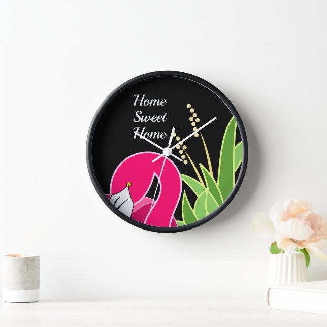 Reloj Flamingo personalizado (Hogar)