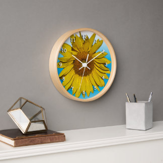 Reloj - Flor de girasol