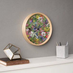 Reloj Flor silvestre de la naturaleza de la flor de la s