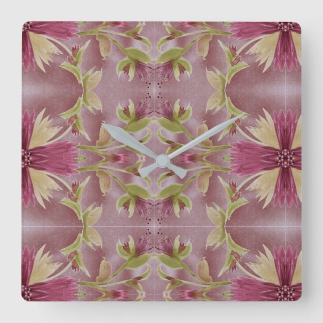 Reloj floral de Borgoña (Anverso)