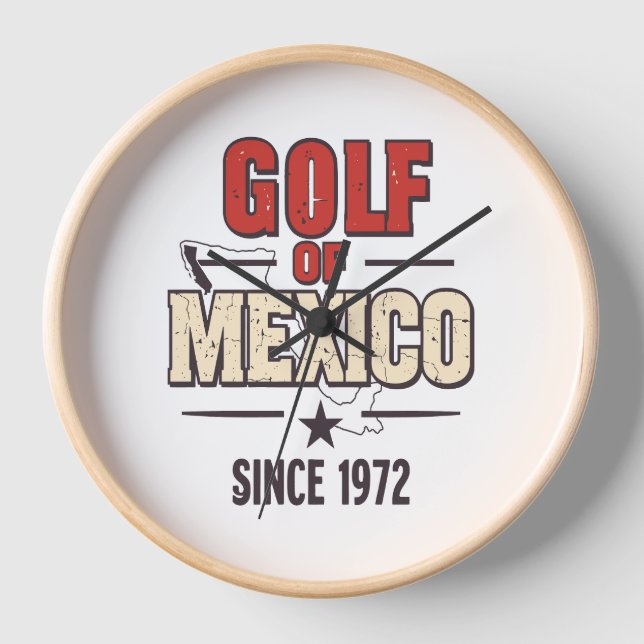 Reloj Flores de club social para esposas de golf (Anverso)