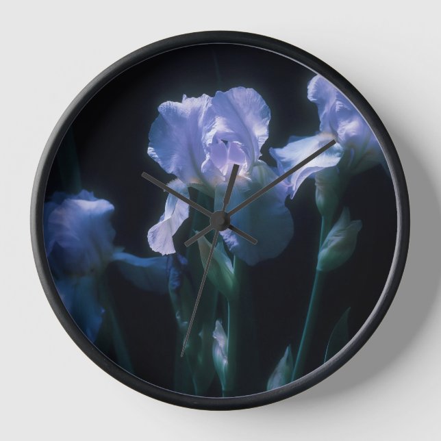 Reloj Flores de Iris al Crepúsculo (Anverso)