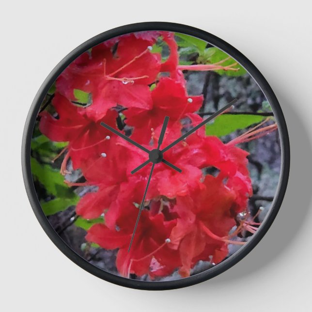 Reloj Flores de la Azalea Roja (Anverso)
