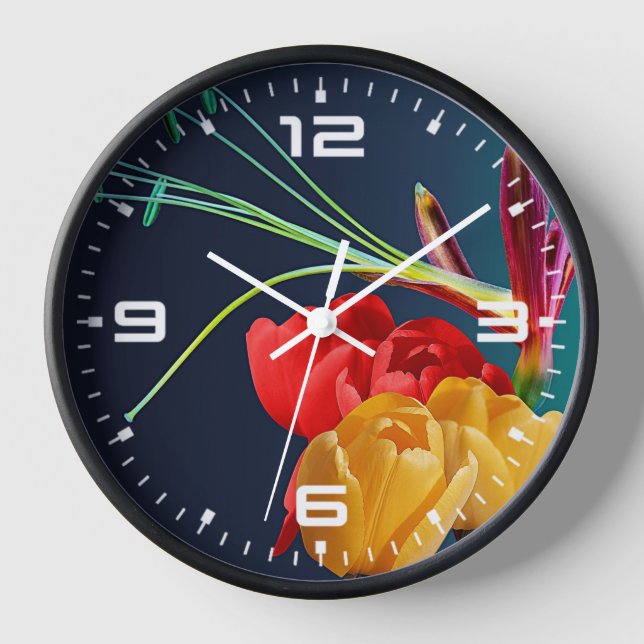 Reloj Flores Rosas-17250 (Anverso)