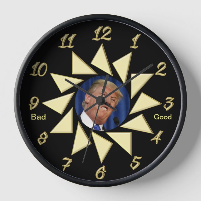 Reloj Foto de Donald Trump (Anverso)