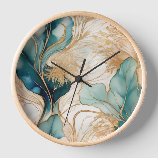 Reloj Foto de familia personalizado personalizada (Anverso)