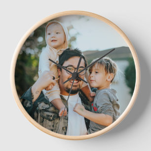 Reloj Foto de familia personalizado personalizada