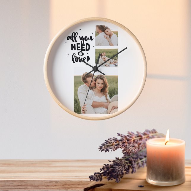 Reloj Foto De Pareja De Collage Y Todo Lo Que Necesitas  (Subido por el creador)