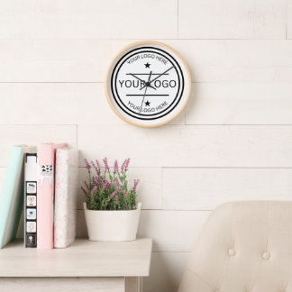 Reloj Foto, logotipo personalizado moderno
