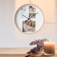 Fotografía de pareja colgante y regalo de esposa r