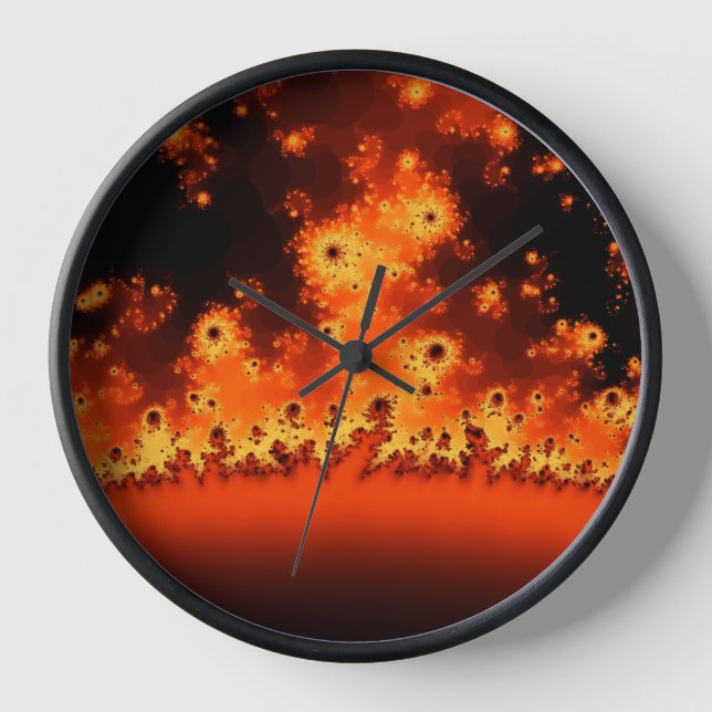 Reloj fractal solar (Anverso)