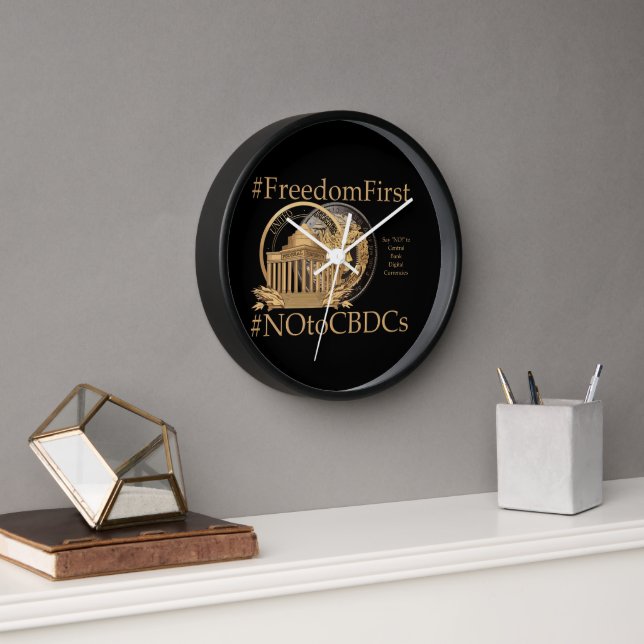 Reloj #FreedomFirst: Billetera de Libertad- Abrazando la (Oficina)