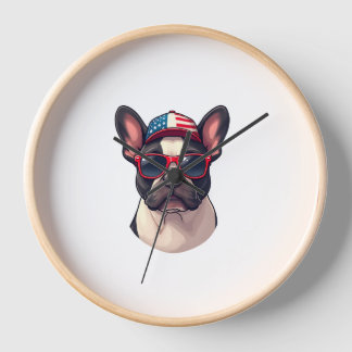 Reloj Frenchie Wearing USA Colors (3)